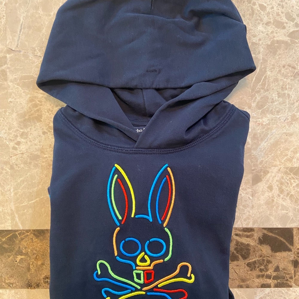 Boy’s psycho bunny hoodie SzS 7/8